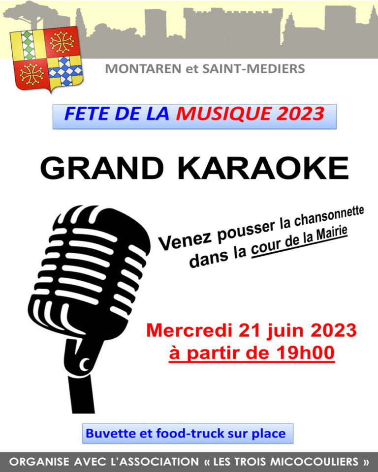 Grand Karaoké de la Fête de la Musique !